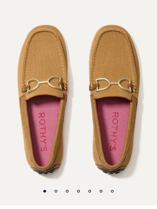 Rothy's Shoes - NWT Rothy's Camel Canvas “Double Bit Driver” Loafers